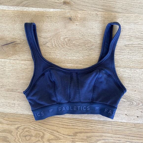 Fabletics Sports Bralette Loungewear in Pewter Gray - Picture 1 of 2